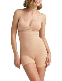 Powerlite High Waisted Shortie in Beige
