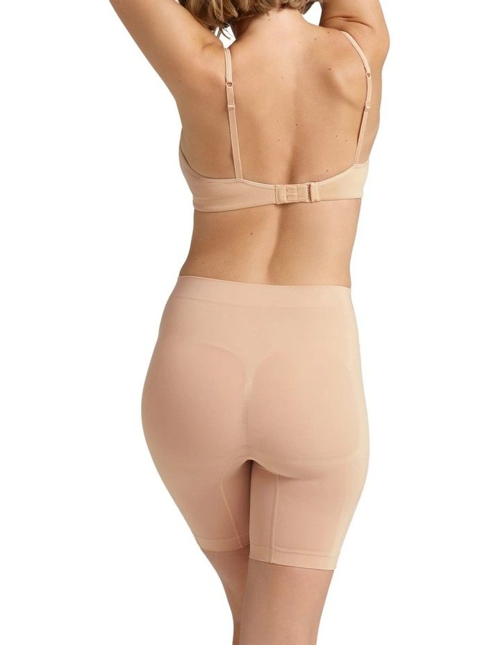 Powerlite Thigh Shaper Short in Beige image 2