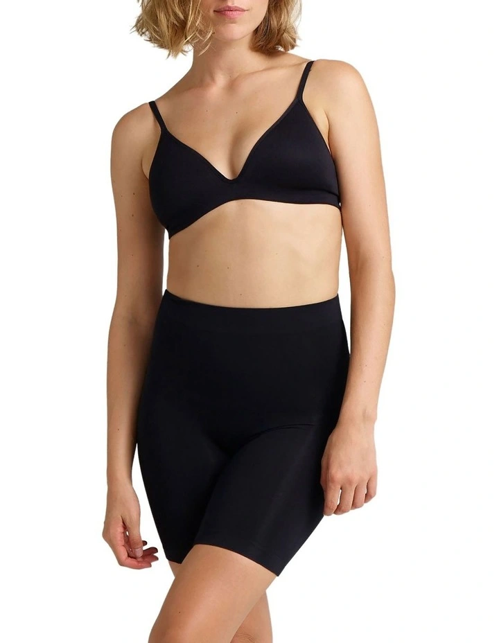 Powerlite Thigh Shaper Short in Black image 1