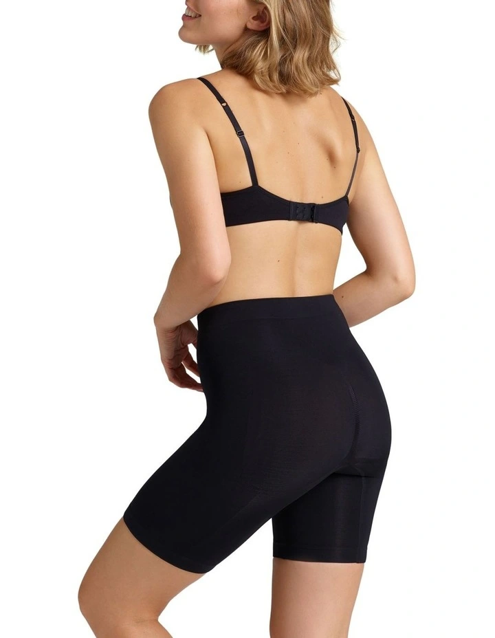 Powerlite Thigh Shaper Short in Black image 2