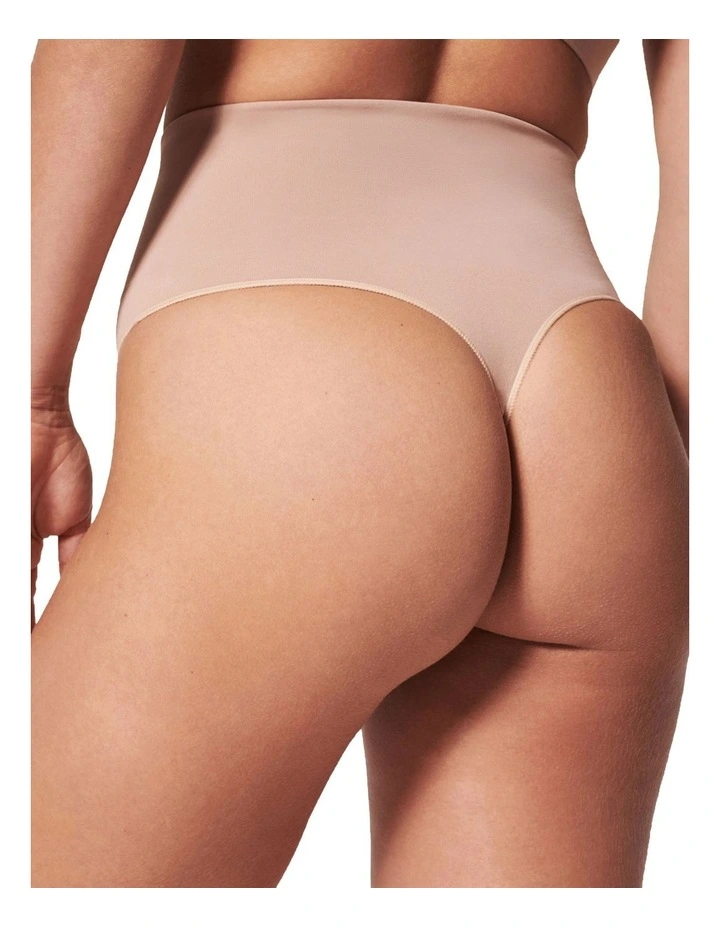 Shape™ Extraordinary Thong in Toasted Oatmeal image 2