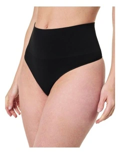 Shape™ Extraordinary Thong in Very Black