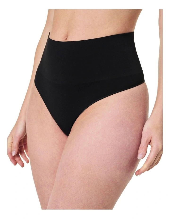 Shape™ Extraordinary Thong in Very Black image 1