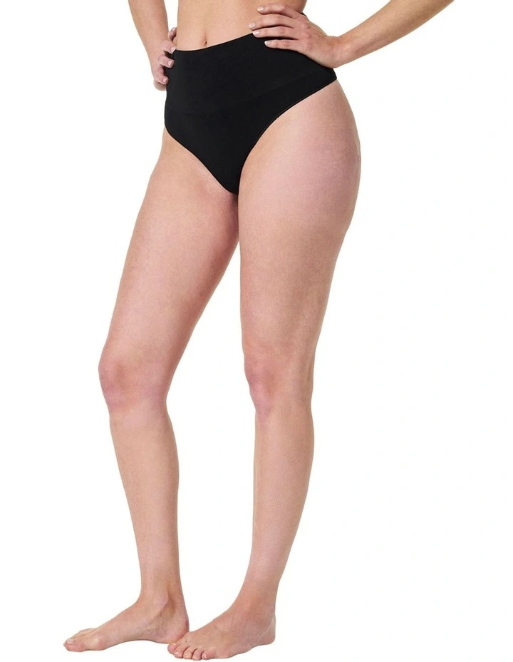 Shape™ Extraordinary Thong in Very Black image 3