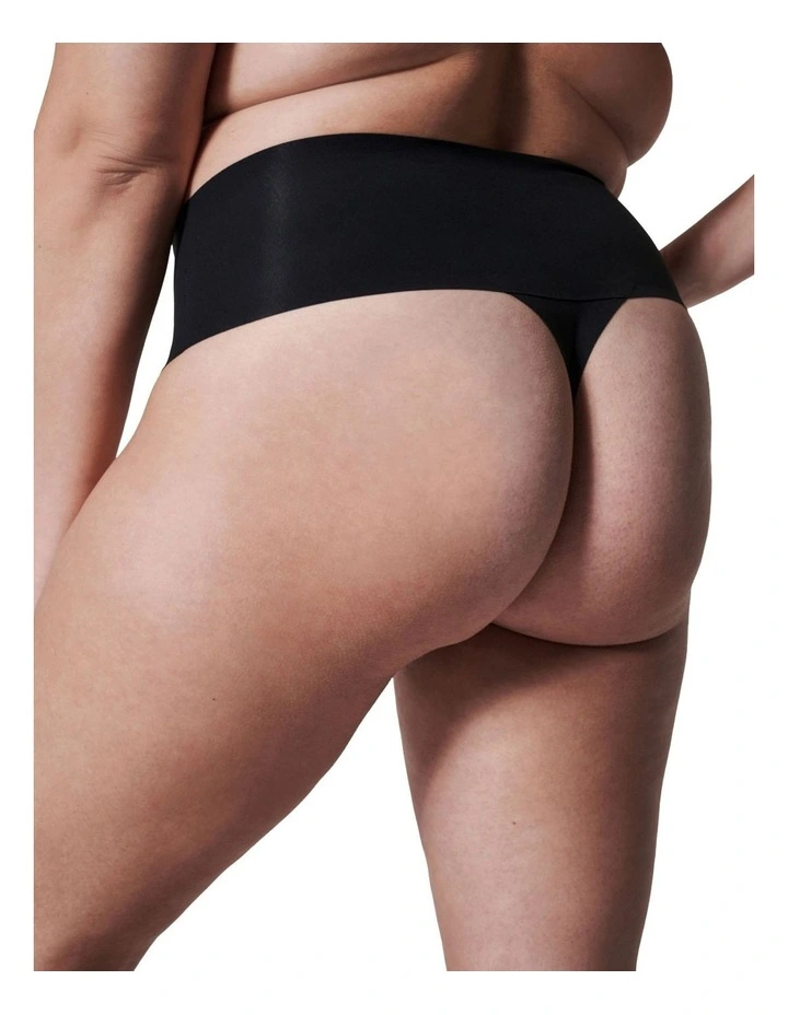 Undietectable Thong in Very Black image 2