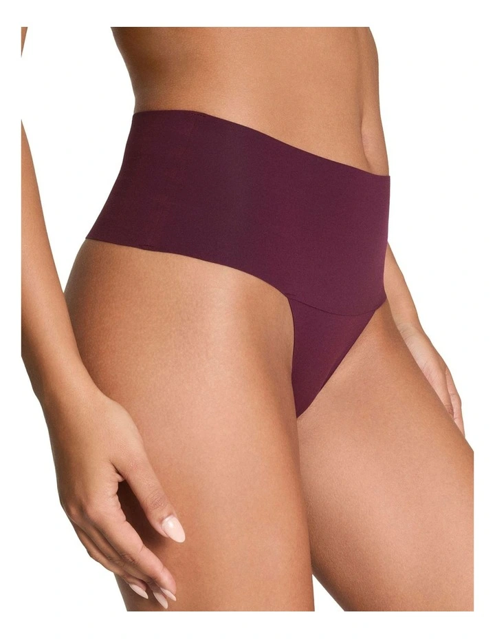 Super Smooth Undie-tectable Thong in Purple image 1