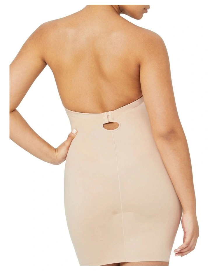 Body Define Ultimate Backless Strapless Slip in Warm Taupe image 2