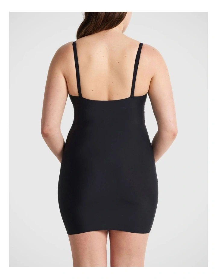 Revive Smooth Low Back Slip Shapewear in Black image 3