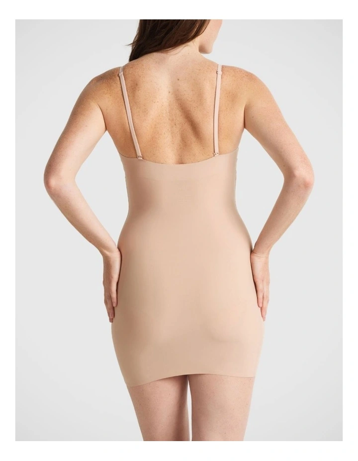 Revive Smooth Low Back Slip Shapewear in Beige image 3
