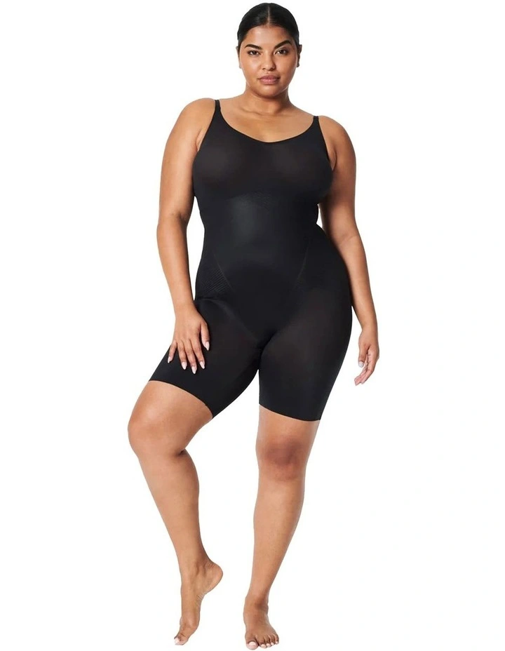SPANX | Thinstincts 2.0 Open-Bust Mid-Thigh Bodysuit main image 1