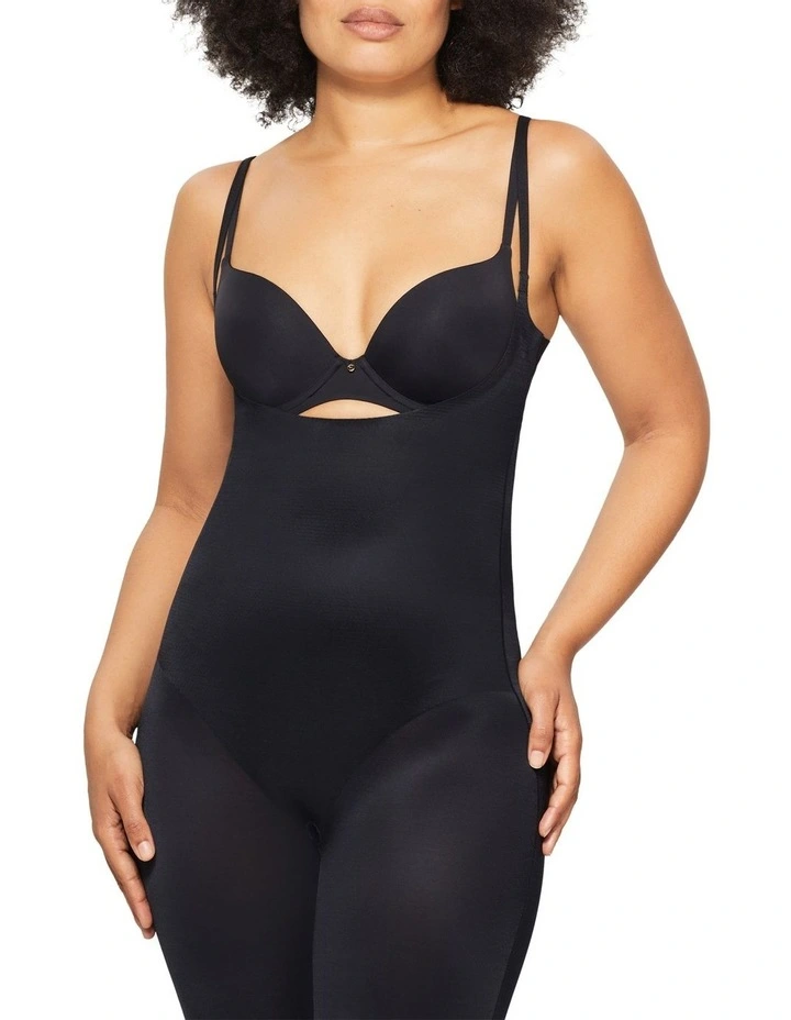 Underbust Jumpsuit in Black image 4