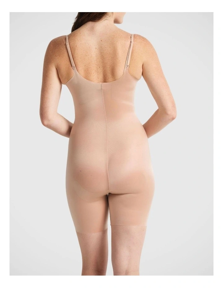 Underbust Jumpsuit in Warm Taupe image 3