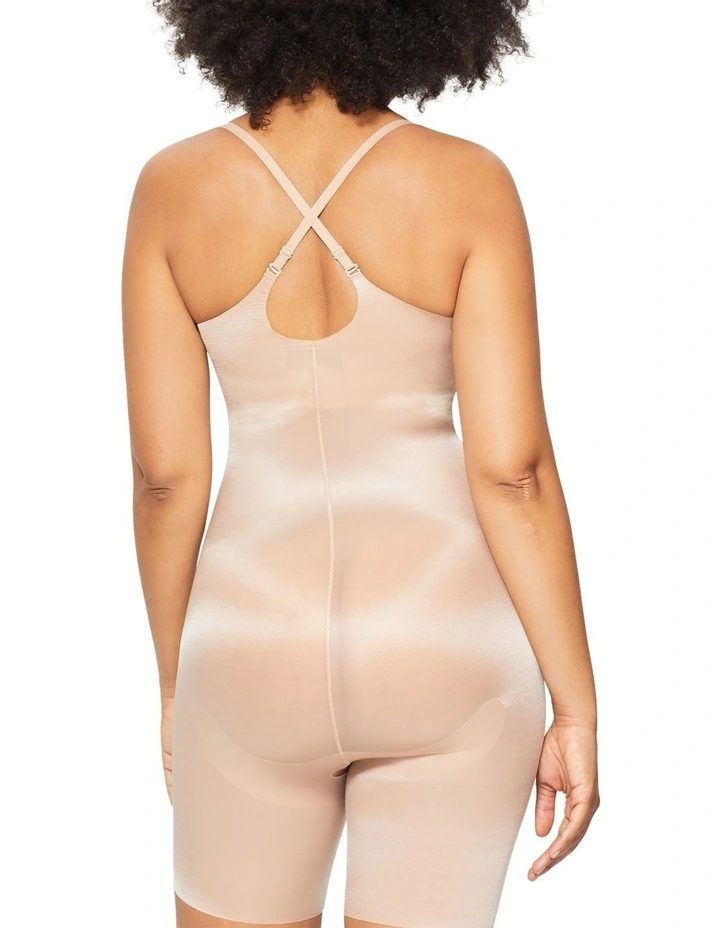 Underbust Jumpsuit in Warm Taupe image 5