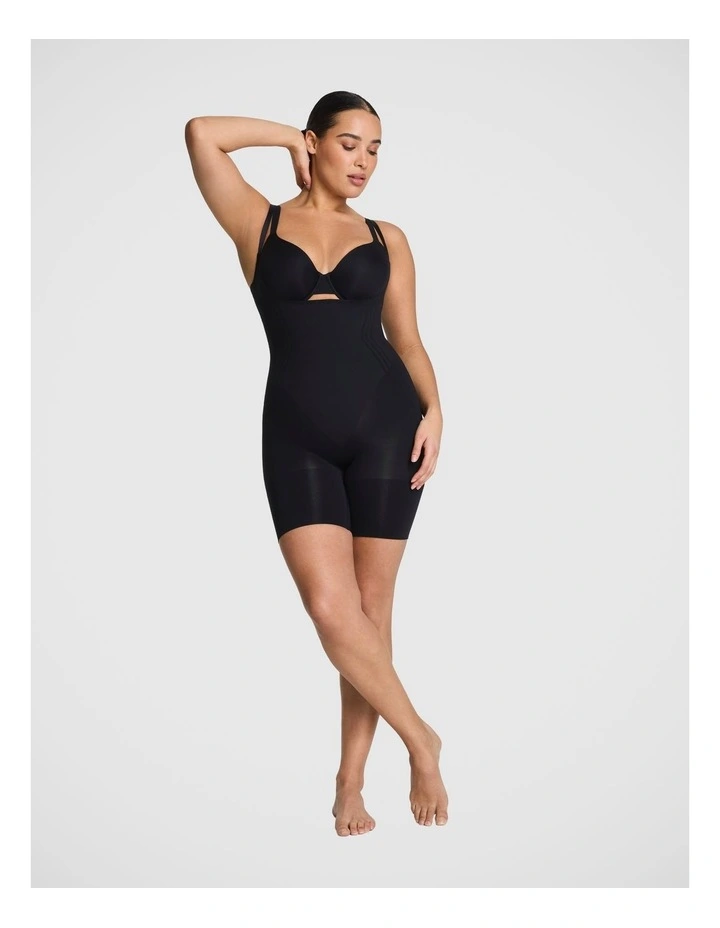 SPANXsculpt Gofigure-Open Bust Mid Thigh Bodysuit image 3