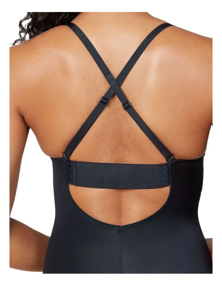 ShapeSuit Your Fancy Plunge Low-Back Thong Bodysuit image 3
