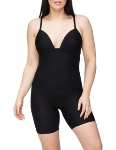 Body Define Backless Jumpsuit in Black