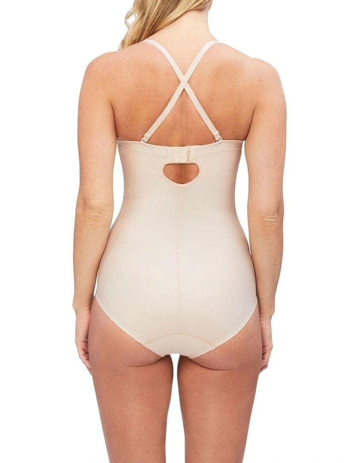 Body Define Strapless Bodysuit in Warm Taupe image 4