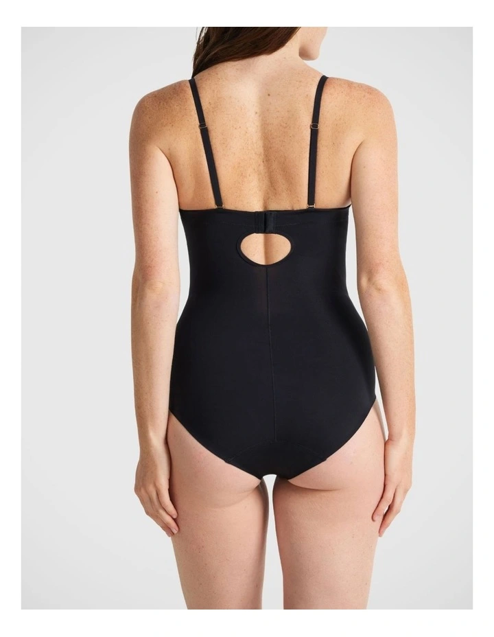 Body Define Strapless Bodysuit in Black image 3