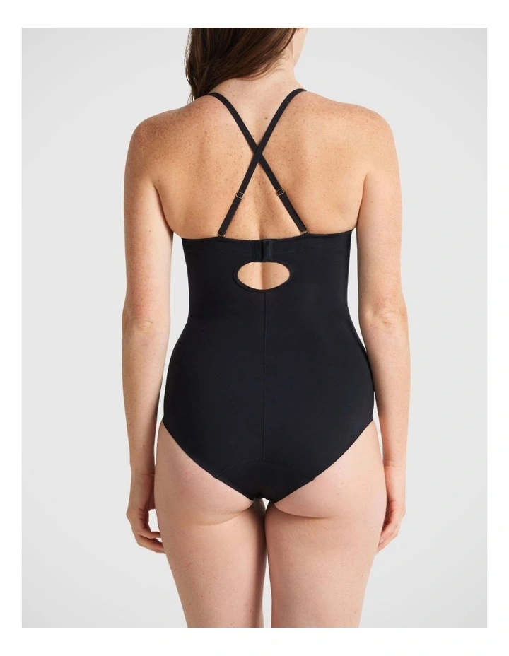 Body Define Strapless Bodysuit in Black image 4