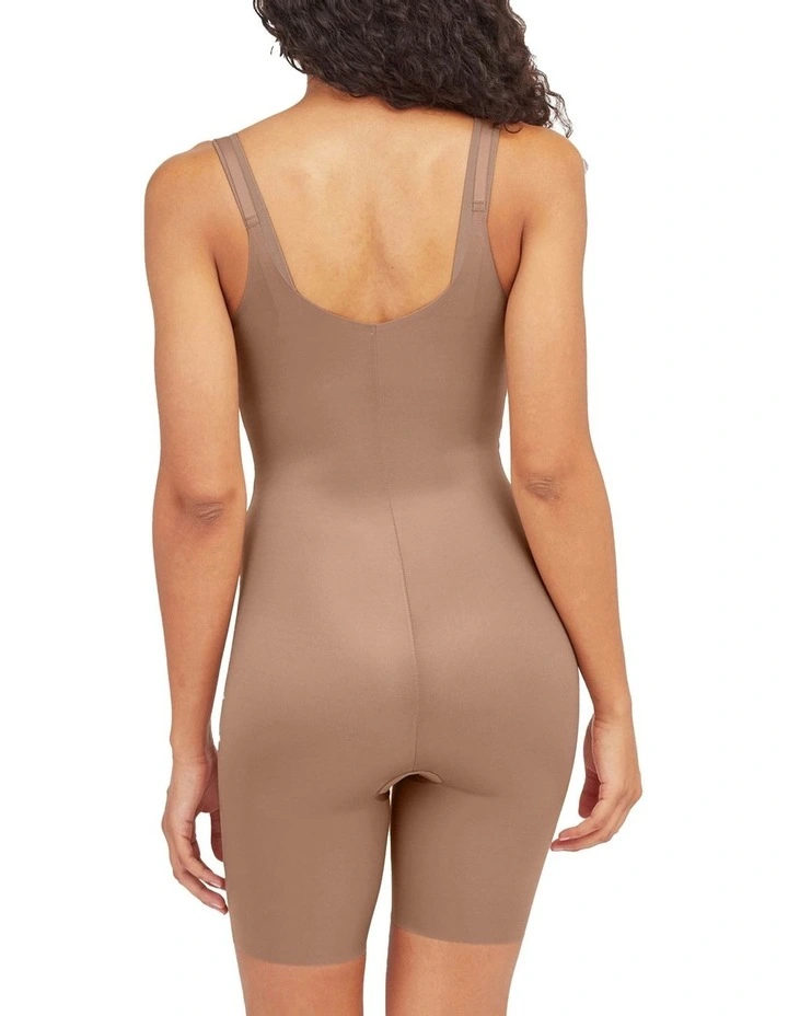 Shape Invisible Open-Bust Mid-Thigh Bodysuit image 2