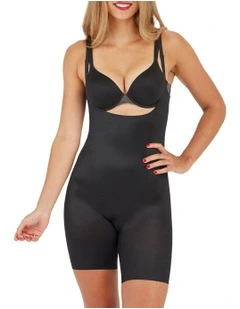 Shape Invisible Open-Bust Mid-Thigh Bodysuit