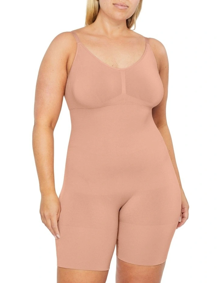 Bamboo Essentials Jumpsuit in Beige image 2