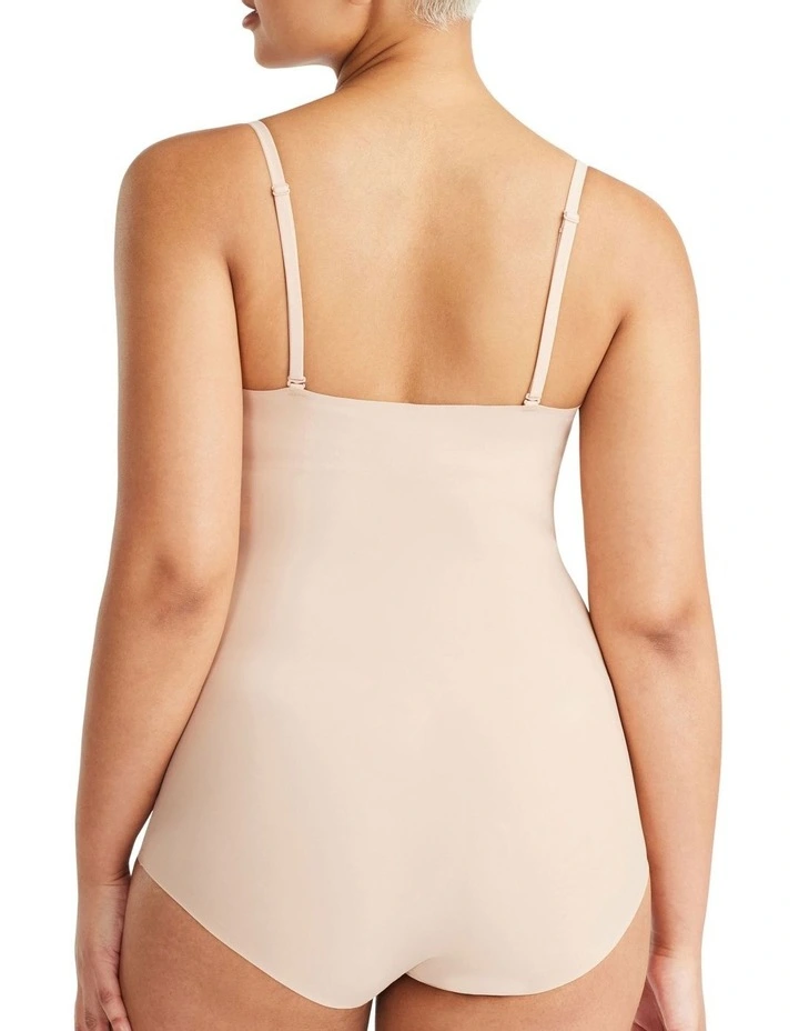 Revive Smooth Underbust Bodysuit in Taupe image 3