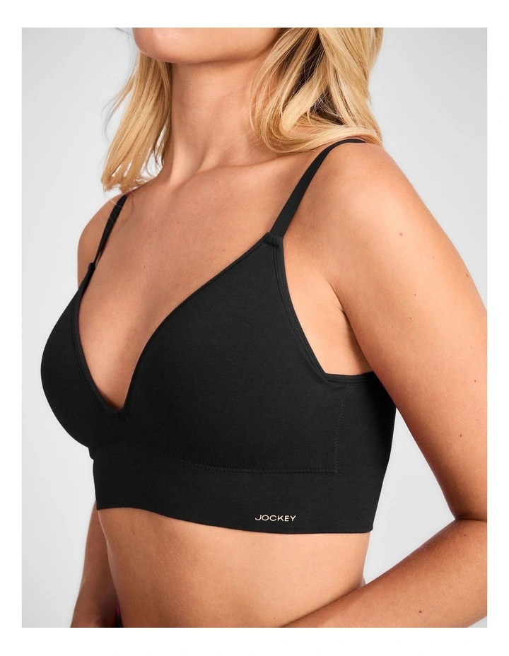 Skimmies Bralette in Black image 3