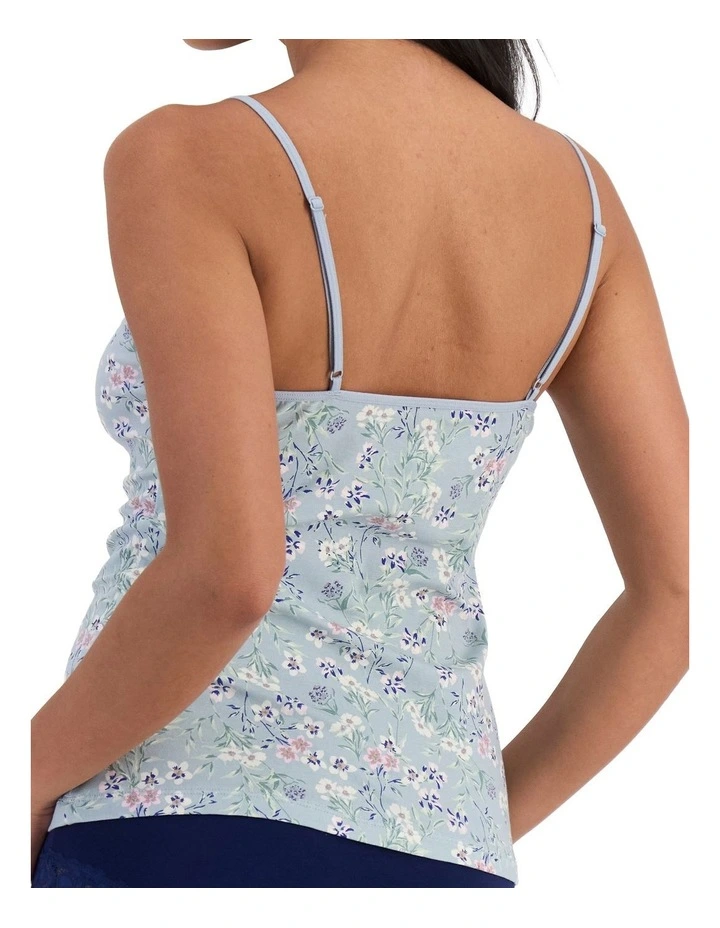 Parisienne Cotton Cami in Print image 2