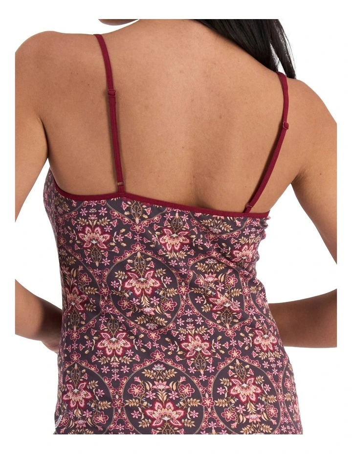 Parisienne Cotton Cami in Print 0Wg image 2