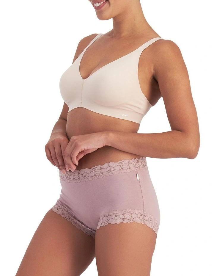Parisienne Cotton Full Brief 2 Pack in Pack 66 image 5