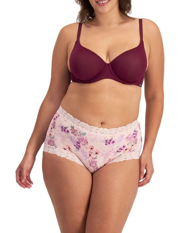 Parisienne Classic Full Brief in Pink image 1