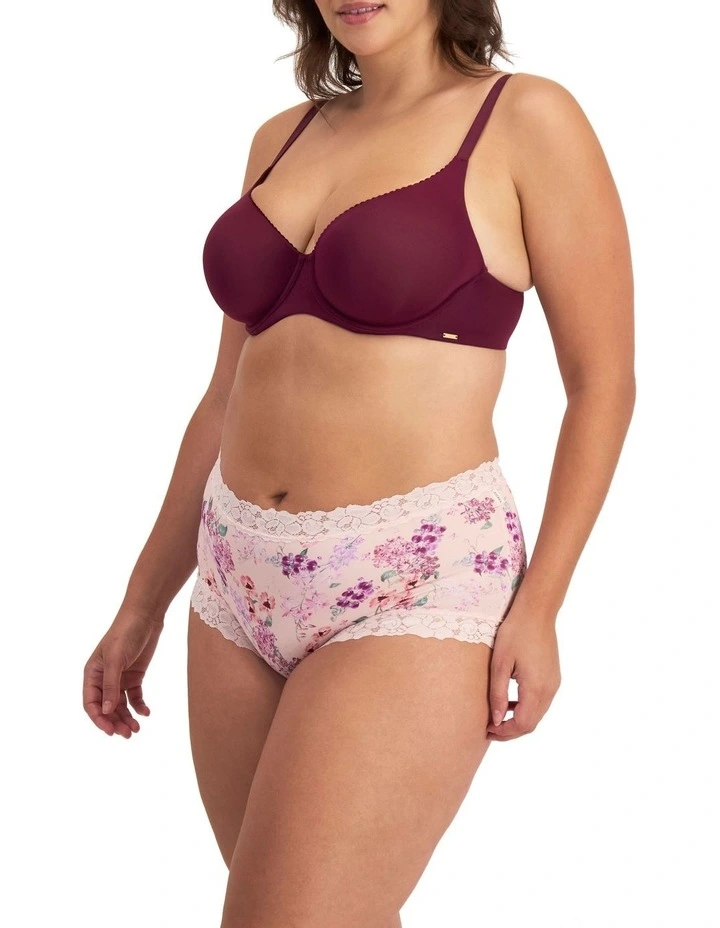 Parisienne Classic Full Brief in Pink image 2