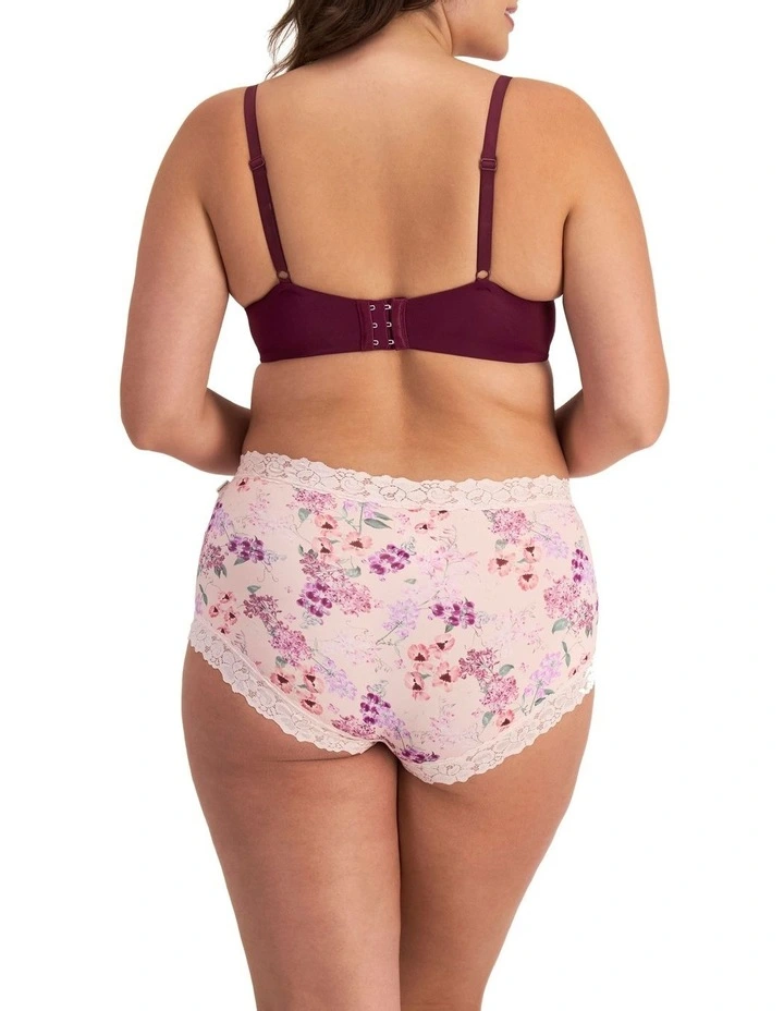 Parisienne Classic Full Brief in Pink image 3