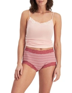 Parisienne Cotton Full Brief 2 Pack in Pink