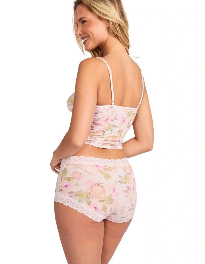 Parisienne Bamboo Full Brief in Bouquet Print image 2
