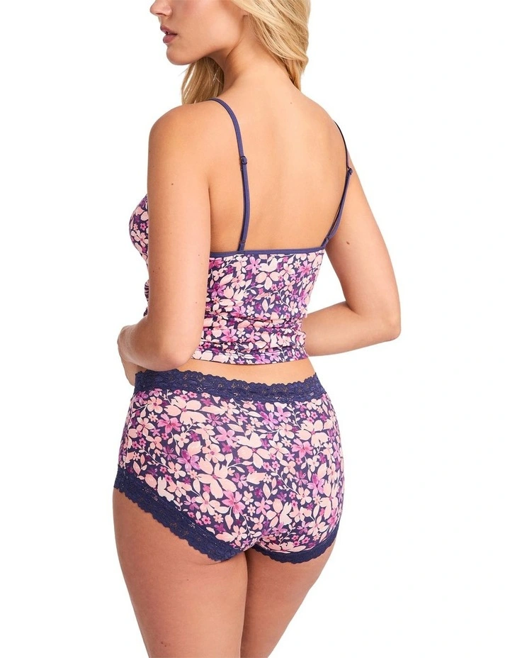 Parisienne Cotton Full Brief in Fiesta Floral Print image 2