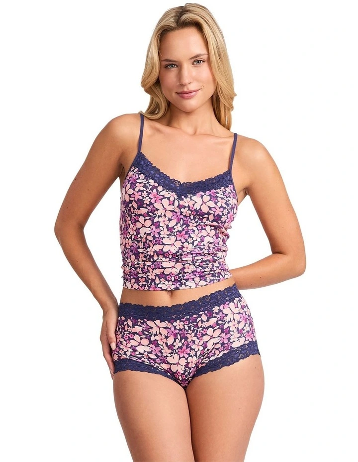 Parisienne Cotton Full Brief in Fiesta Floral Print image 4