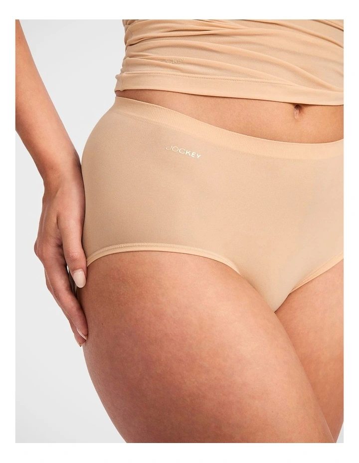 Endless Stretch Full Brief in Toasted Almond image 3