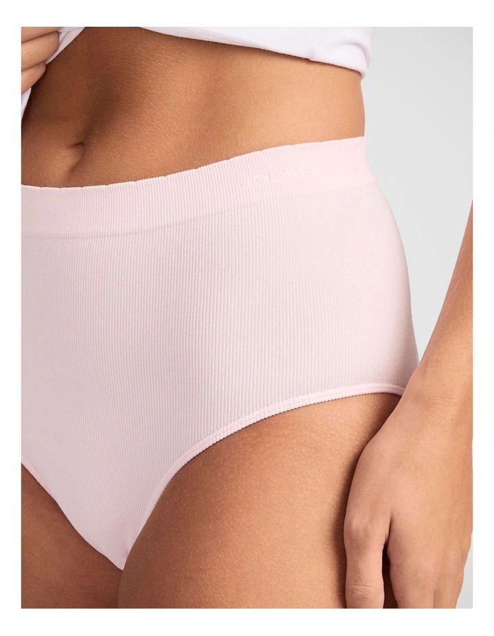 Jockey Women's Rib Seamfree Full Brief 3 Pack image 4