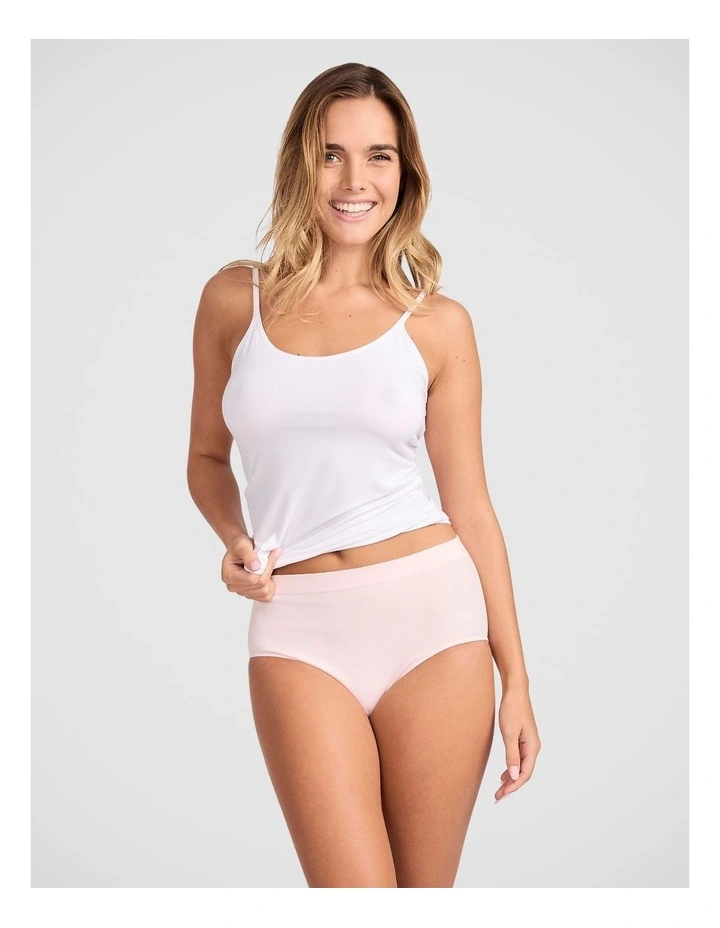 Jockey Women's Rib Seamfree Full Brief 3 Pack image 5