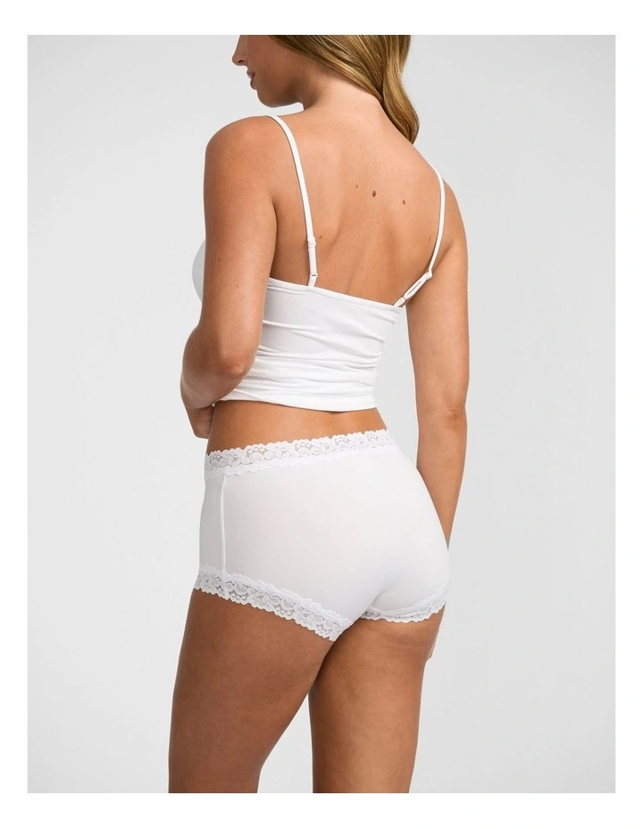 Parisienne Classic Full Brief in White image 3