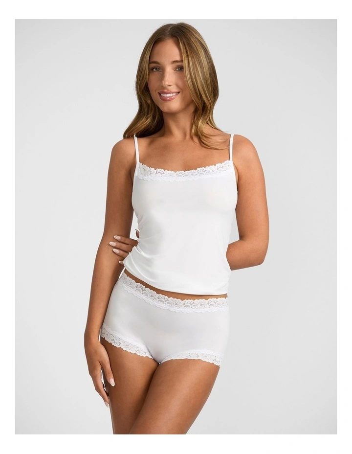 Parisienne Classic Full Brief in White image 5