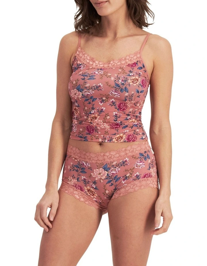 Parisienne Classic Full Brief in Rose image 3