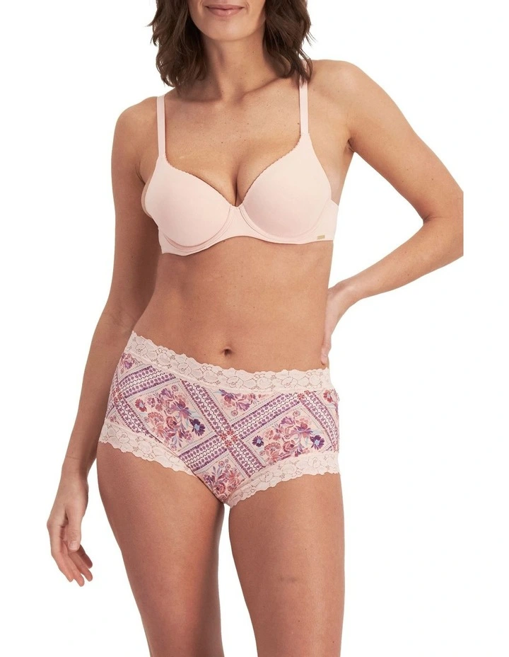 Parisienne Classic Full Brief in Pink image 1