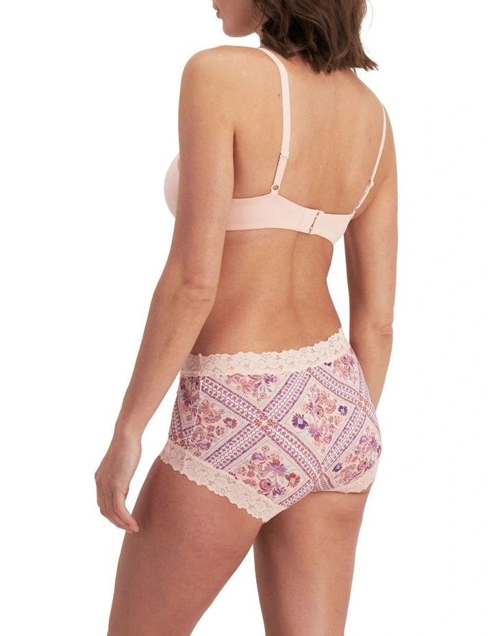 Parisienne Classic Full Brief in Pink image 2