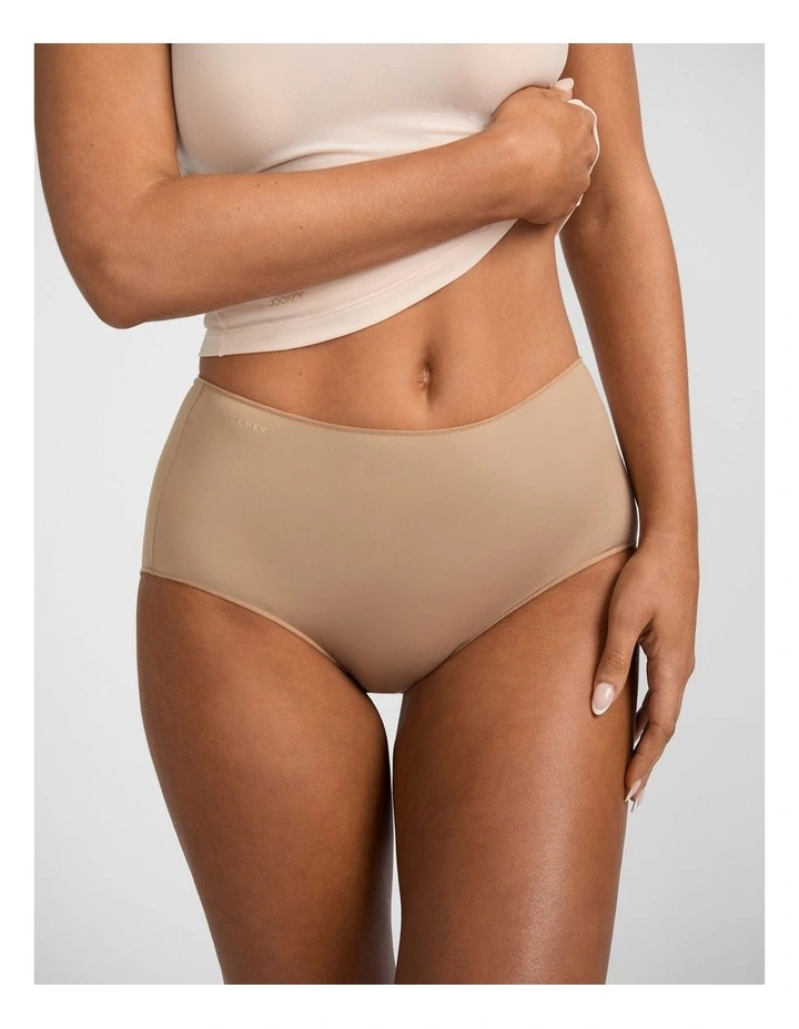 NPL Tactel Full Brief in Beige image 1