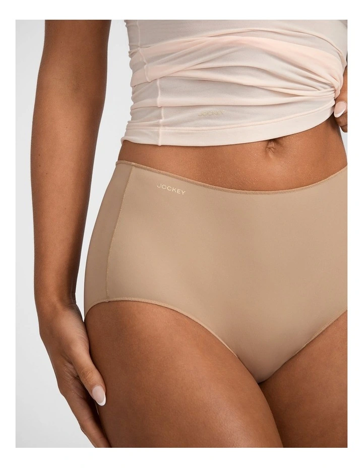 NPL Tactel Full Brief in Beige image 3