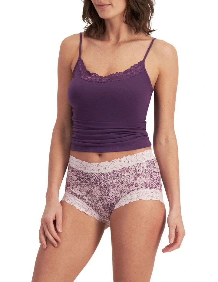 Parisienne Cotton Full Brief in Pink image 3