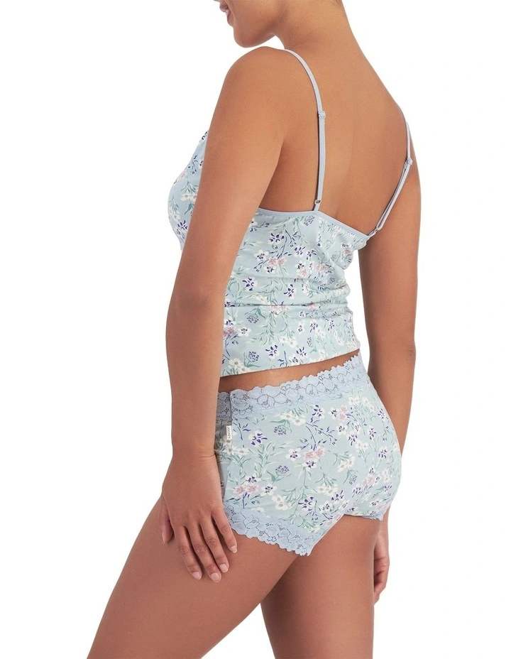 Parisienne Cotton Full Brief in Print Wd image 2